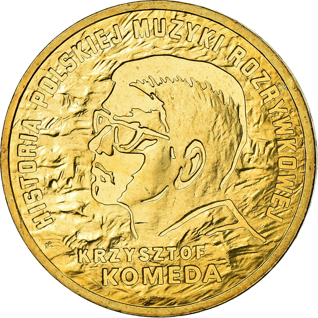 Moneda, Polonia, 2 Zlote, 2010, Warsaw, EBC+, Latón, KM:727