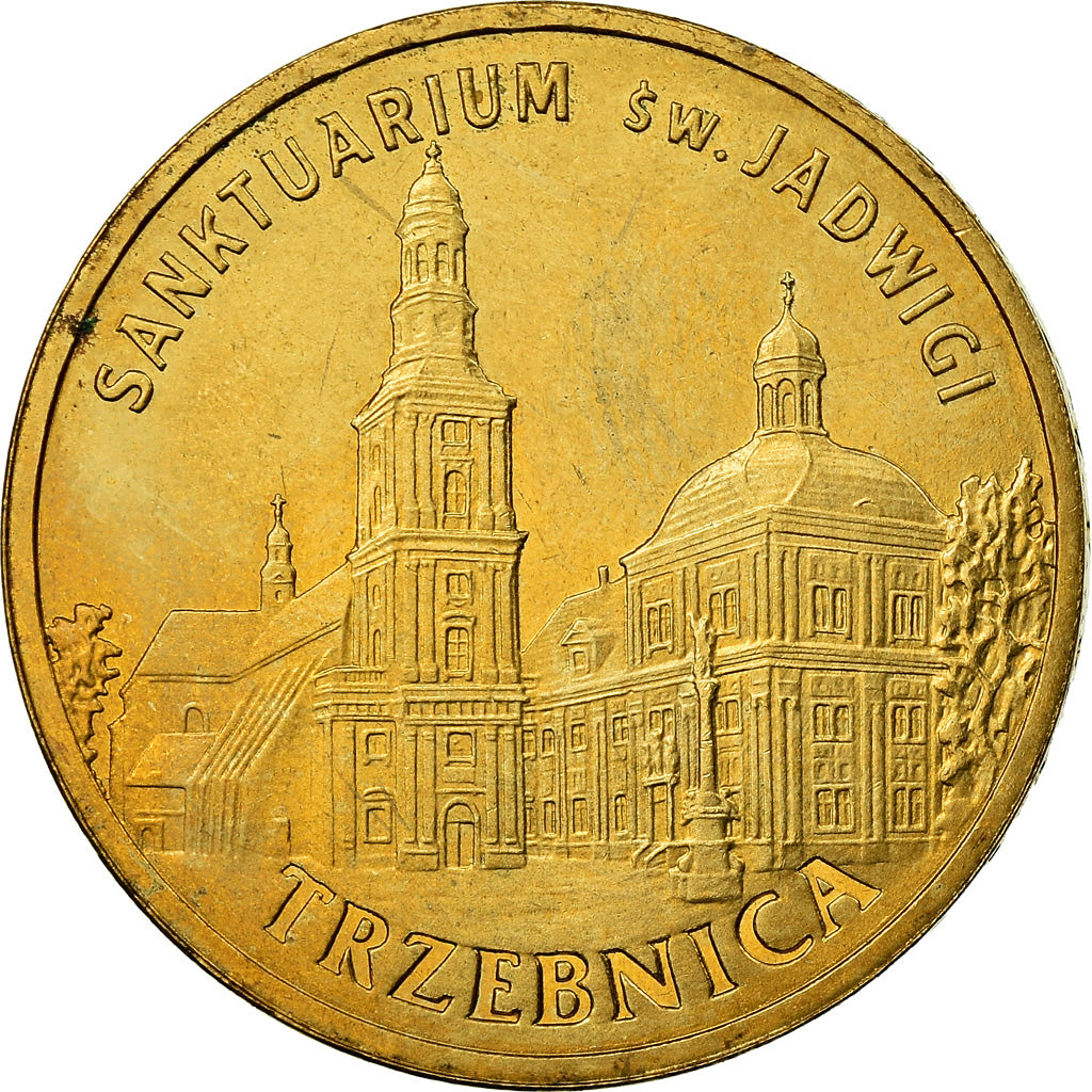 Coin, Poland, 2 Zlote, 2009, Warsaw, MS(60-62), Brass, KM:711