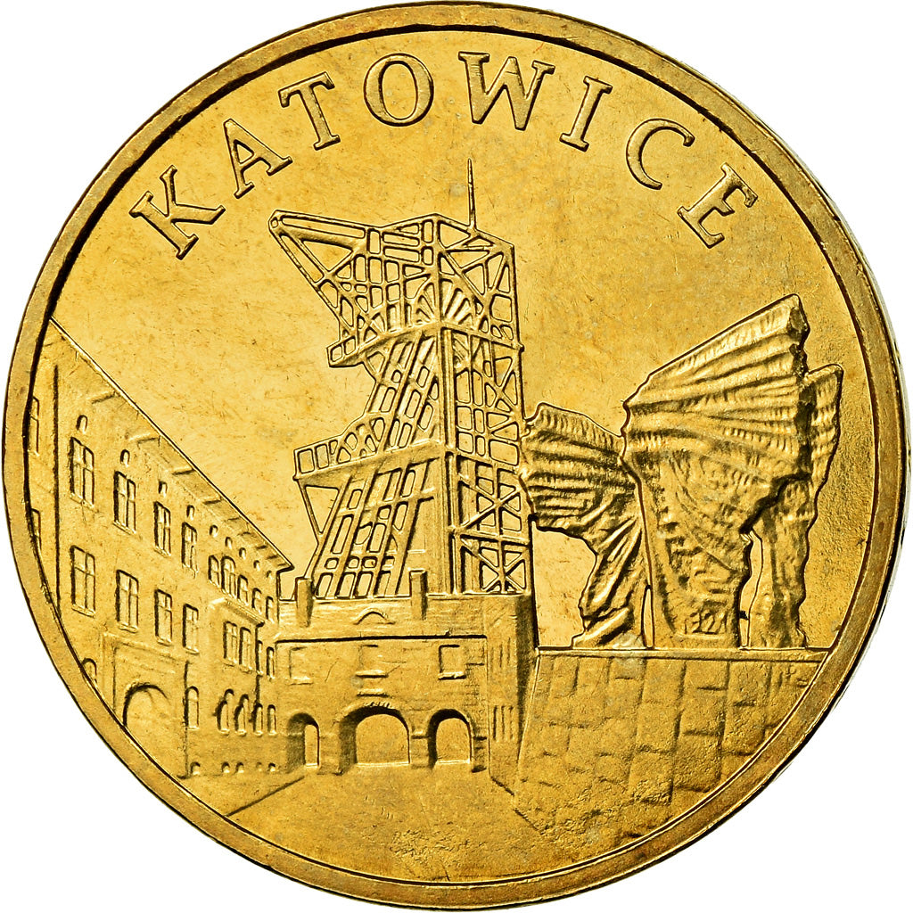 Moneta, Polonia, 2 Zlote, 2010, Warsaw, SPL, Ottone, KM:761