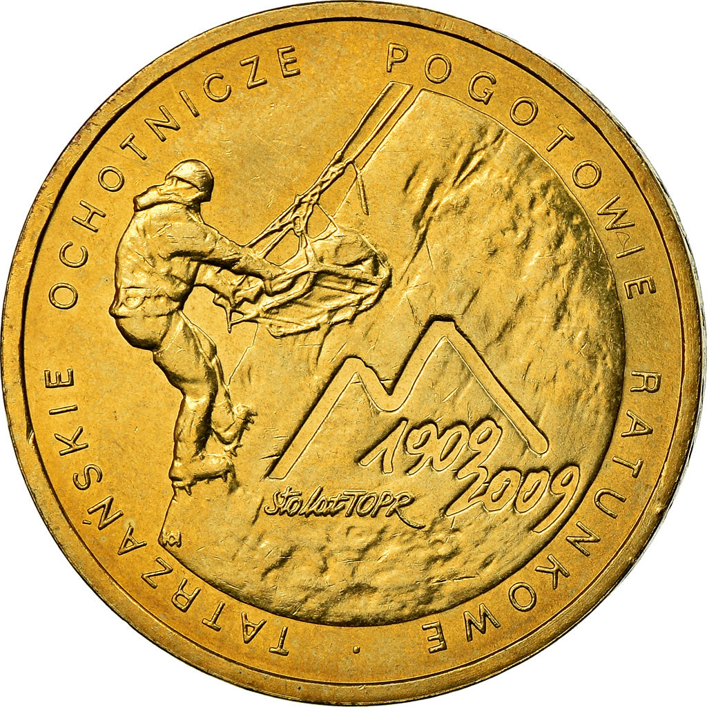 Moneta, Polonia, 2 Zlote, 2009, Warsaw, SPL, Ottone, KM:697