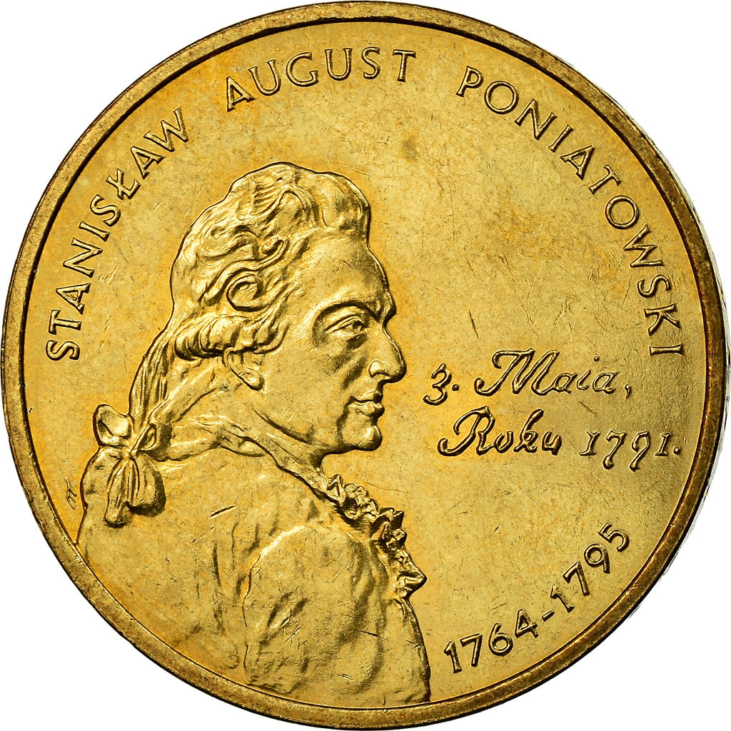 Moneta, Polonia, 2 Zlote, 2005, Warsaw, SPL, Ottone, KM:530
