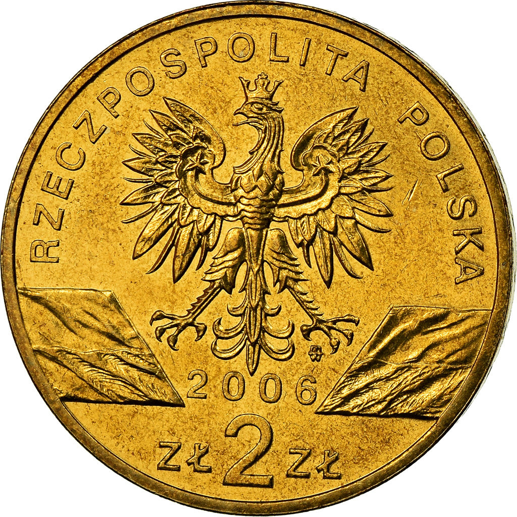 Moneta, Polonia, 2 Zlote, 2006, Warsaw, SPL, Ottone, KM:534