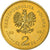 Coin, Poland, 2 Zlote, 2008, Warsaw, MS(60-62), Brass, KM:656