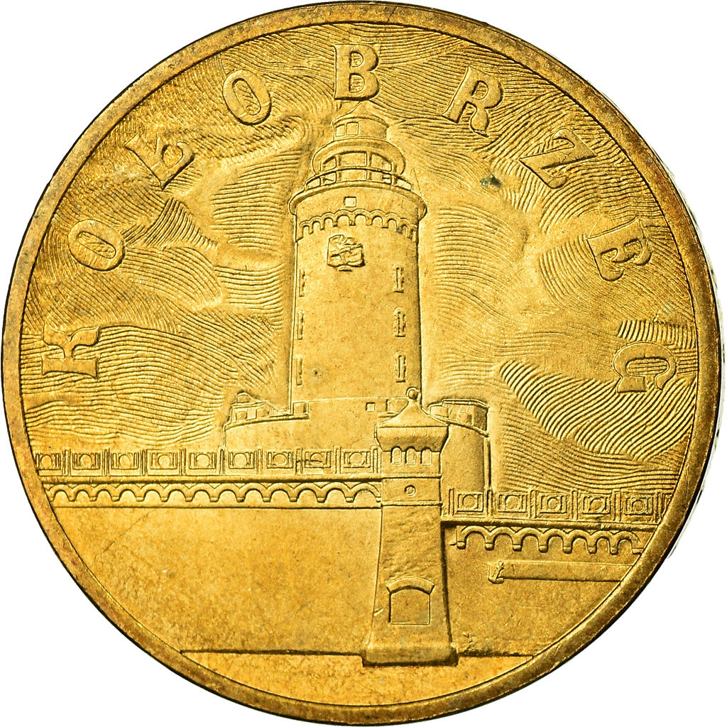 Moneda, Polonia, 2 Zlote, 2005, Warsaw, EBC+, Latón, KM:528