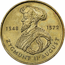 Coin, Poland, 2 Zlote, 1996, Warsaw, MS(60-62), Brass, KM:306