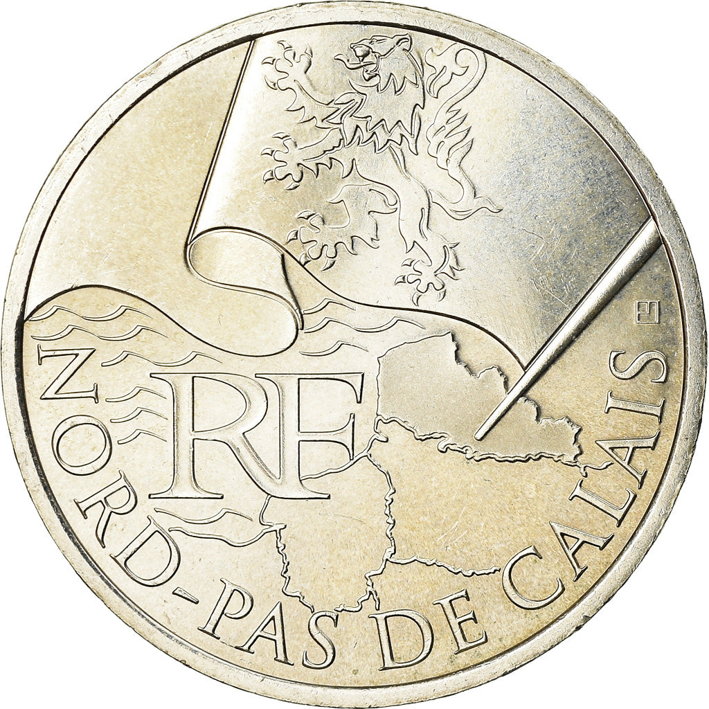 France, 10 Euro, 2010, MS(60-62), Silver, Gadoury:EU399, KM:1664