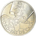 France, 10 Euro, 2010, MS(60-62), Silver, Gadoury:EU399, KM:1664