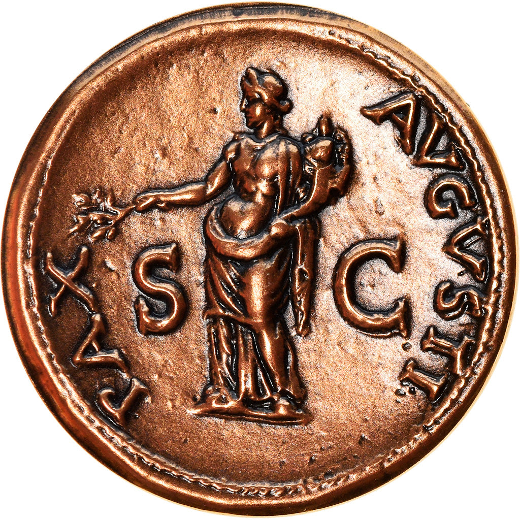 France, Médaille, Reproduction Monnaie Antique,  Vitellius, History, FDC