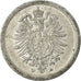 Coin, GERMANY - EMPIRE, Wilhelm II, Pfennig, 1917, Munich, AU(50-53), Aluminum