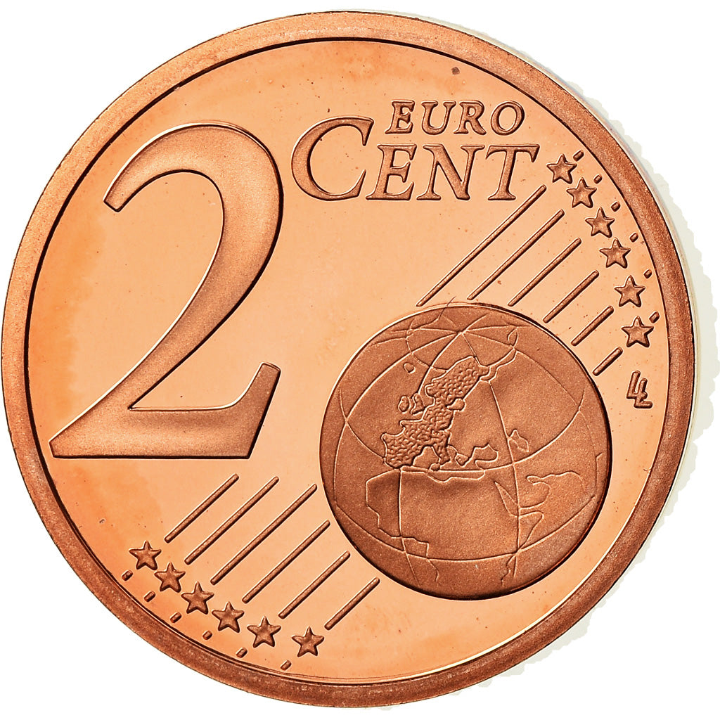 Francia, 2 Euro Cent, 2009, Proof / BE, FDC, Cobre chapado en acero, Gadoury:2