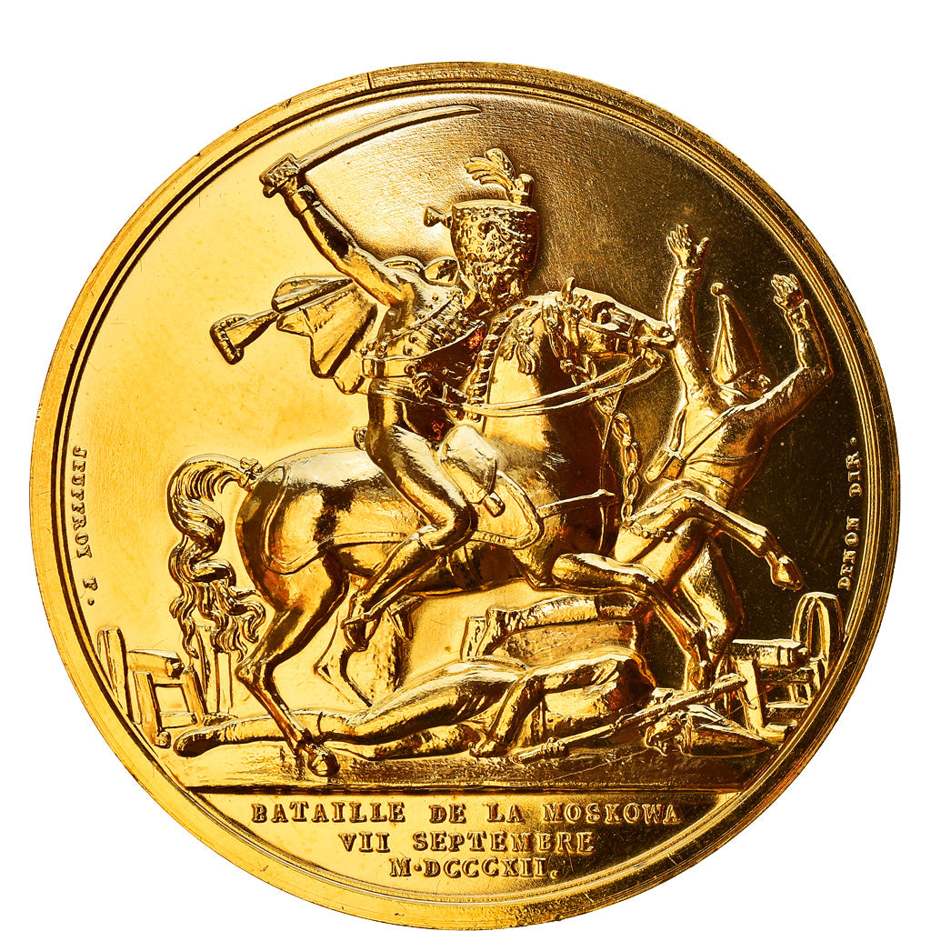 France, Medal, Napoléon Ier, Bataille de la Moskowa, History, Denon, Restrike