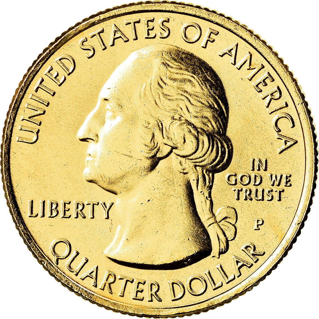 Moneda, Estados Unidos, Quarter, 2011, U.S. Mint, Philadelphia, SC, Cobre -