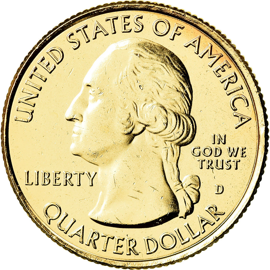 Munten, Verenigde Staten, Quarter, 2017, Denver, UNC-, Copper-Nickel Clad Copper