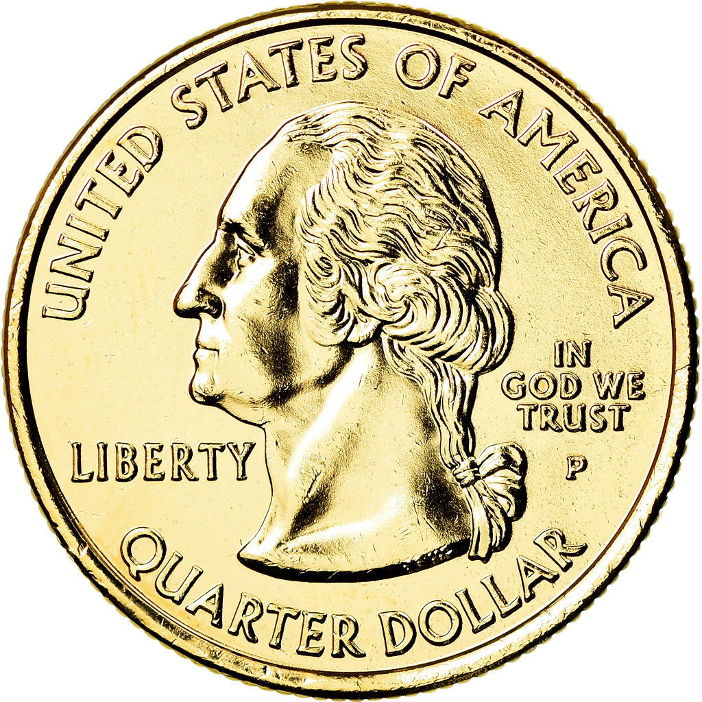Coin, United States, Quarter, 2008, U.S. Mint, Philadelphia, MS(63)