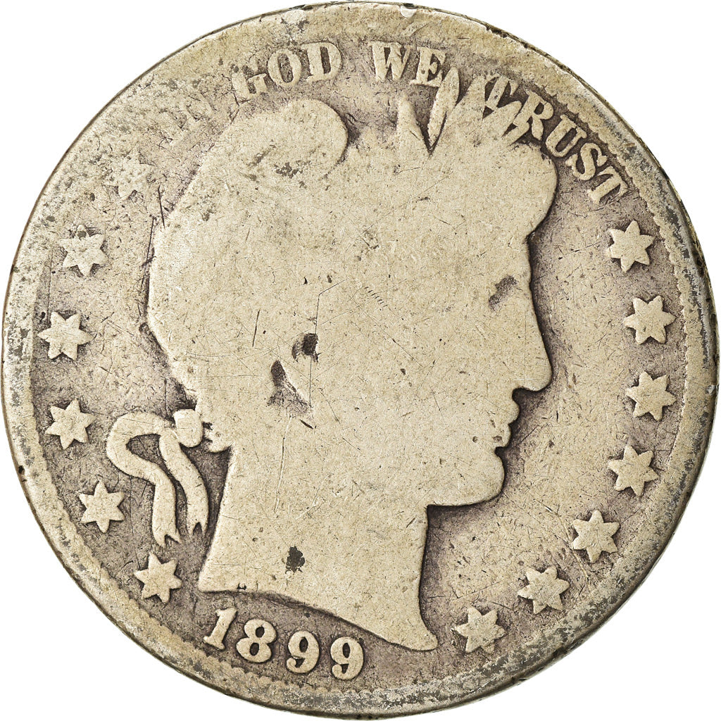 Münze, Vereinigte Staaten, Barber Half Dollar,1899, Phildelphia, SGE+