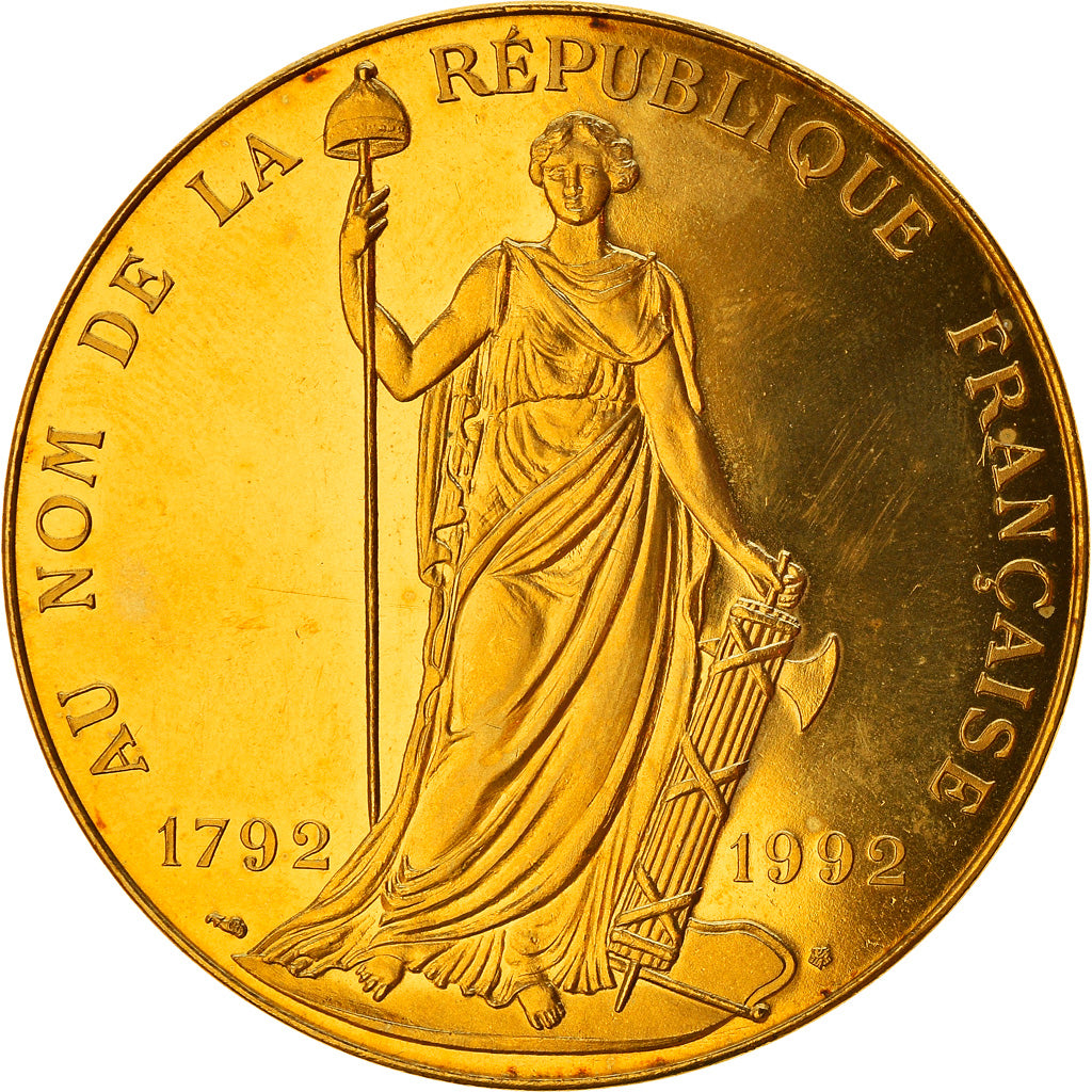 France, Medal, Economie, Finances, Budget, Politics, Society, War, 1992