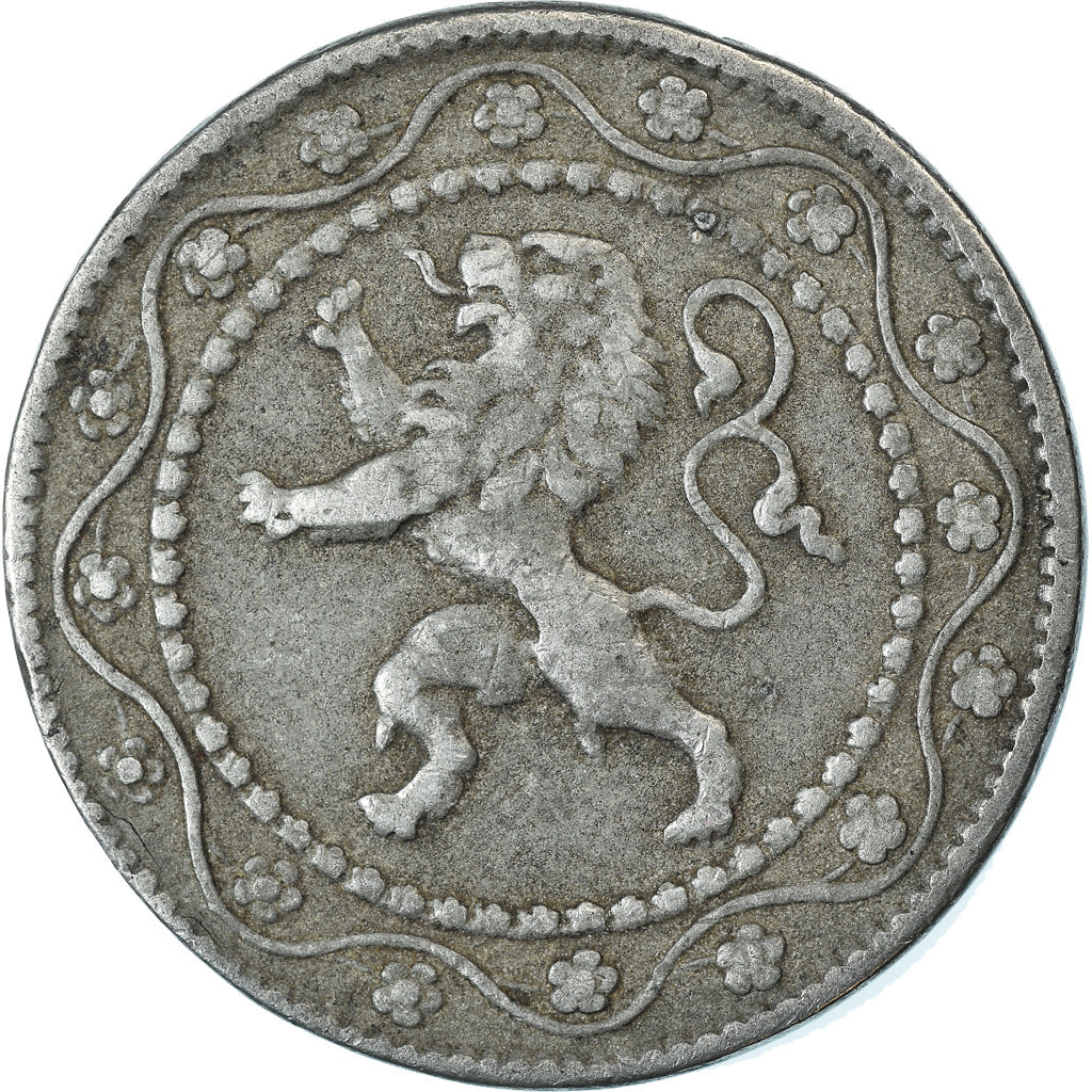 Coin, Belgium, 25 Centimes, 1915, EF(40-45), Zinc, KM:82