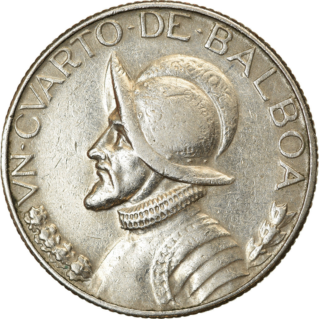 Munten, Panama,1/4 Balboa, 1973, ZF, KM 11.2a