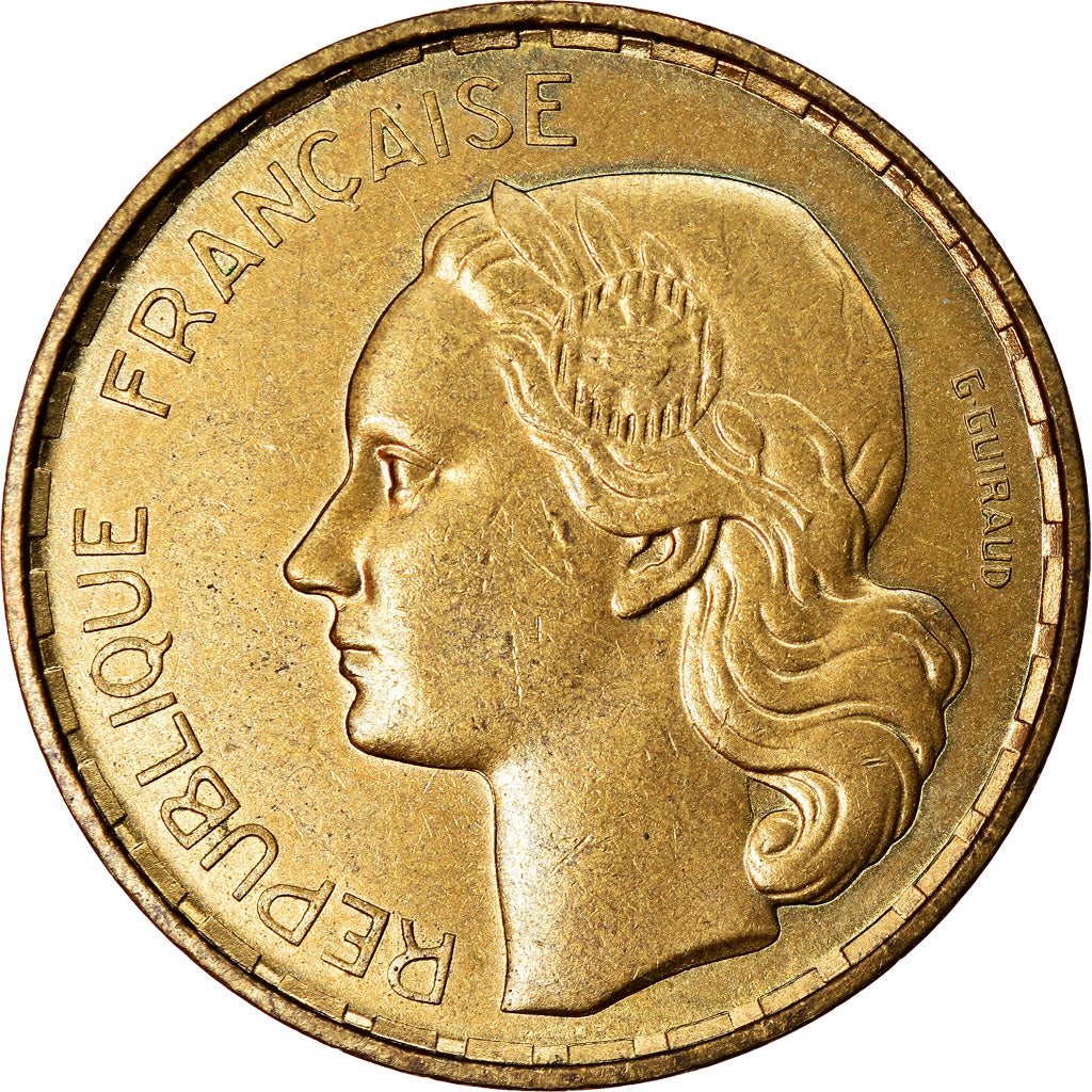 Munten, Frankrijk, 50 Francs, 1950, ESSAI, PR, Aluminum-Bronze, KM:E94