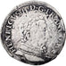 France, Henri II, Teston, 1555, Toulouse, Silver, VF(20-25), Gadoury:373D