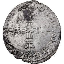 Frankreich, Louis XIII, 1/4 Ecu de Béarn, 1623, Pau, Silber, S+, Gadoury:30