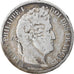 Moneda, Francia, Louis-Philippe, 5 Francs, 1831, Rouen, BC+, Plata, KM:745.2