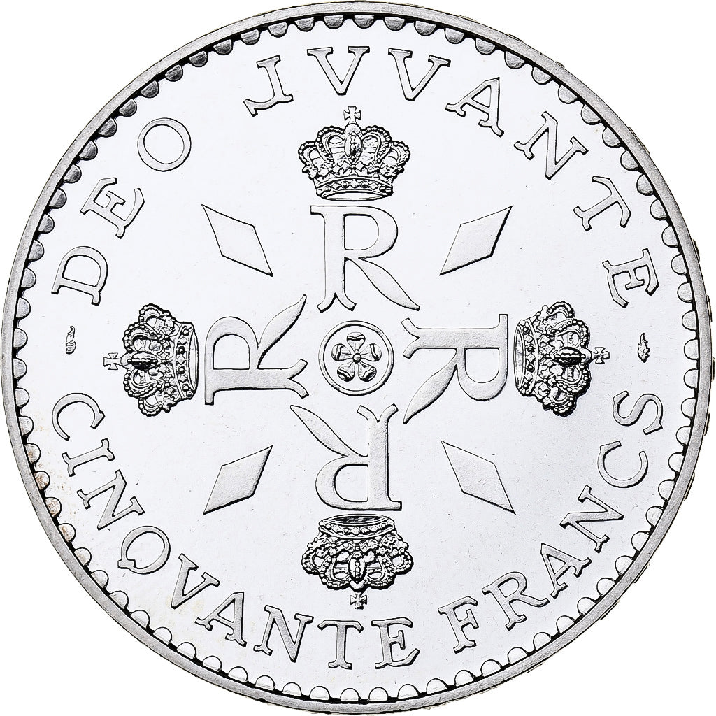 Monaco, Rainier III, 50 Francs, 1974, Monnaie de Paris, Pattern, Zilver, UNC
