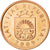 Moneda, Letonia, 2 Santimi, 2009, SC, Cobre recubierto de acero, KM:21