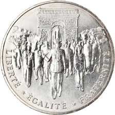Coin, France, Libération de Paris, 100 Francs, 1994, AU(55-58), Silver