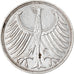 Coin, GERMANY - FEDERAL REPUBLIC, 5 Mark, 1965, Stuttgart, EF(40-45), Silver