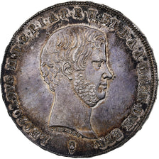 Grand Duchy of Tuscany, Leopold II, Francescone, 1846, Florence, Argento, SPL-