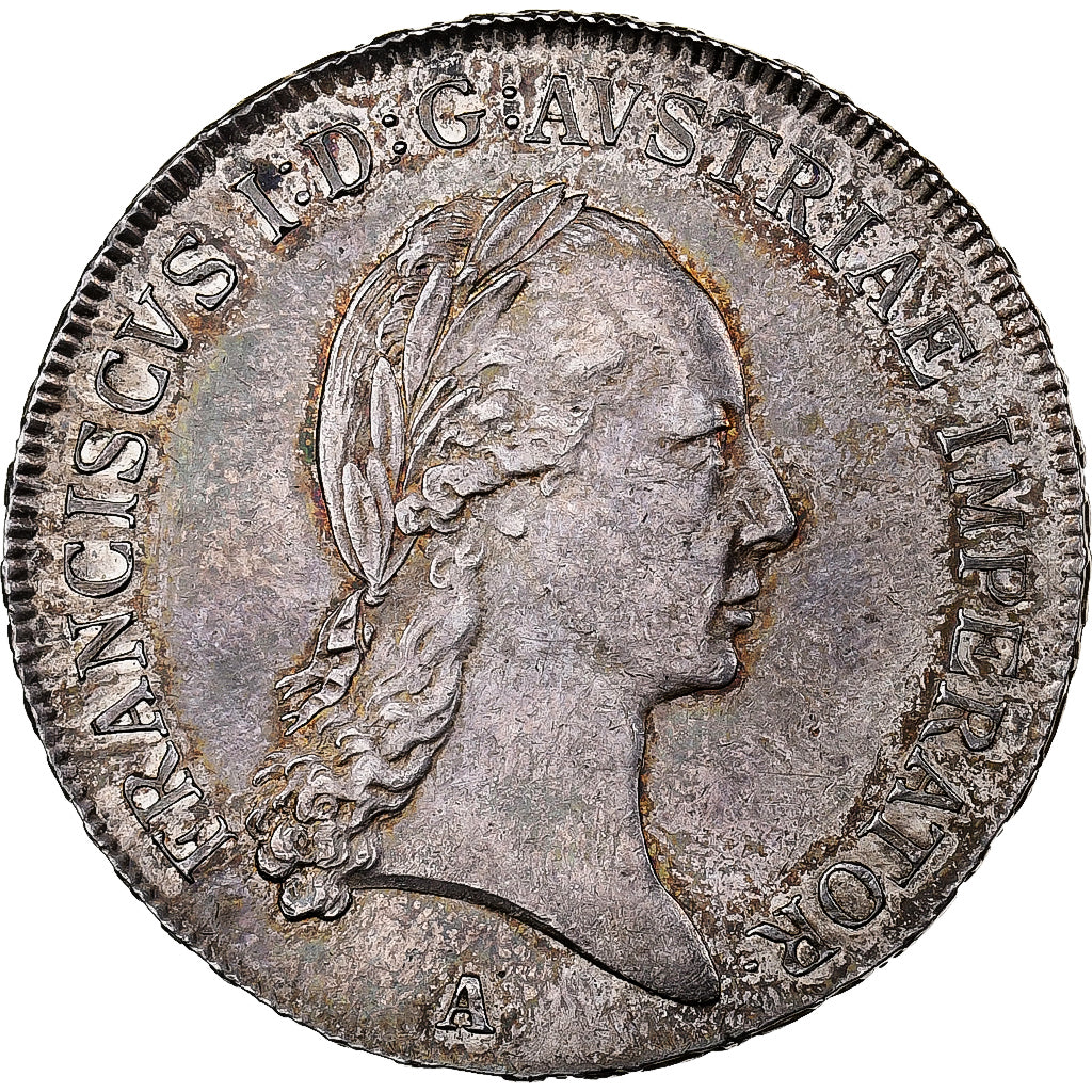 Austria, Franz I, 1/2 Thaler, 1815, Vienne, Silver, AU(50-53), KM:2152
