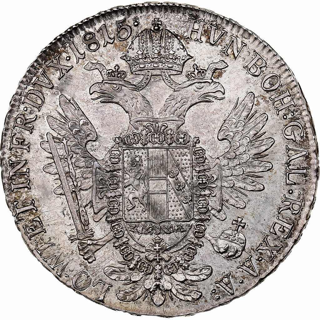 Austria, Franz I, 1/2 Thaler, 1815, Vienne, Silver, AU(50-53), KM:2152