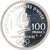 Munten, Frankrijk, 100 Francs, 1989, Proof, FDC, Zilver, KM:971, Gadoury:C1