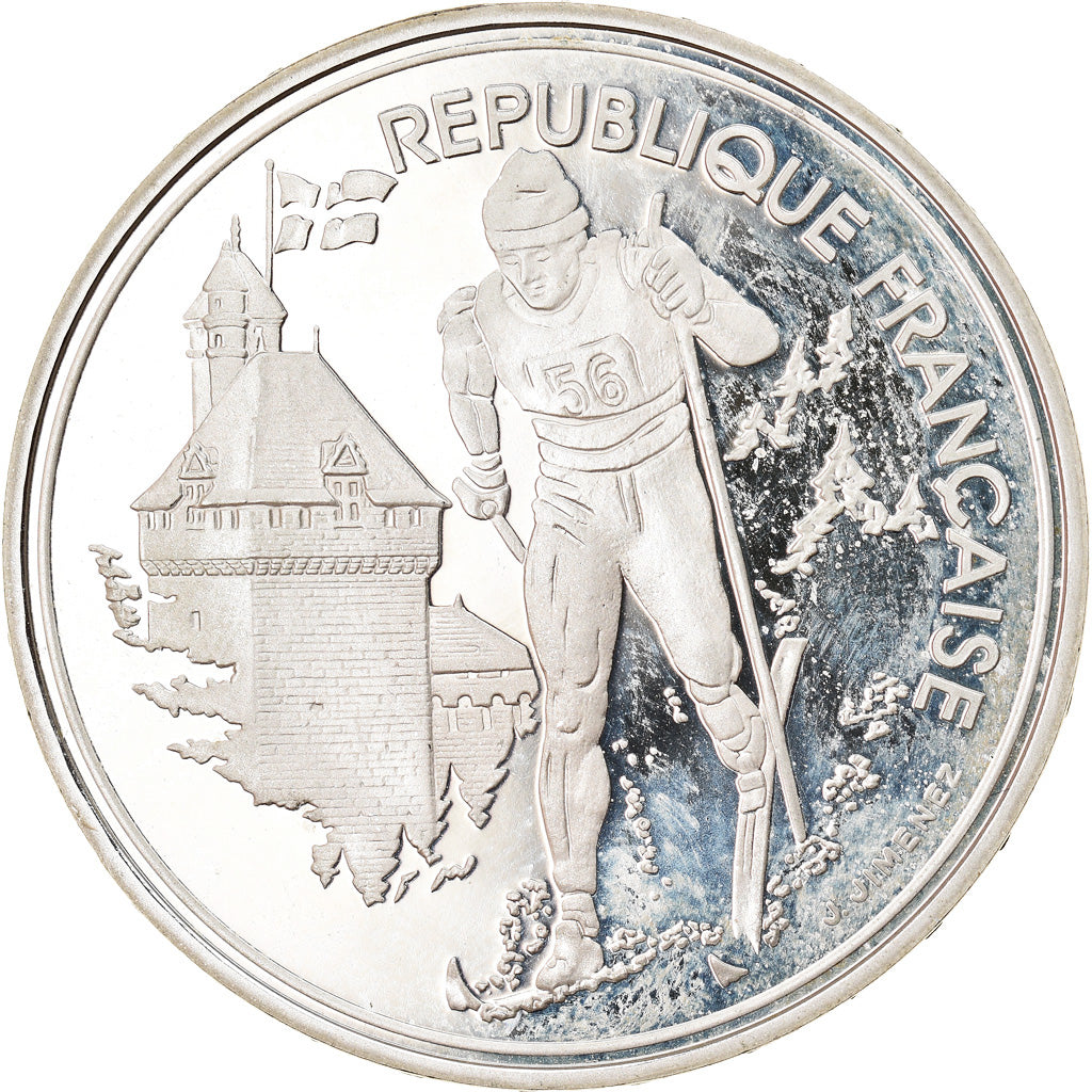 Coin, France, 100 Francs, 1991, Proof, MS(65-70), Silver, KM:994, Gadoury:C18