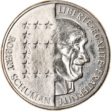 Moneta, Francja, Schumann, 10 Francs, 1986, AU(55-58), Nikiel, KM:958