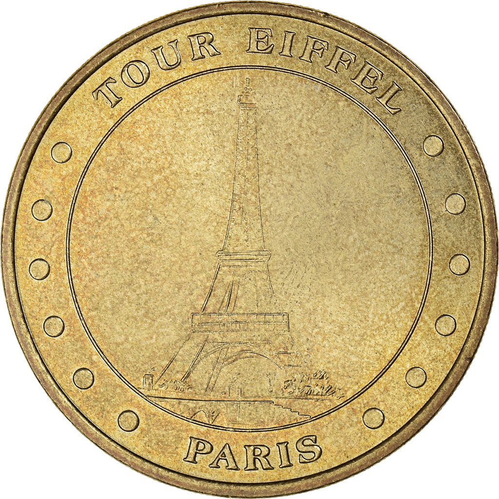 France, Token, Touristic token, Paris - Tour Eiffel n°2, Arts & Culture, 2003