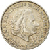 Coin, Netherlands, Juliana, Gulden, 1958, EF(40-45), Silver, KM:184