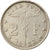 Moeda, Bélgica, Albert I, 2 Francs, 2 Frank, 1923, EF(40-45), Níquel, KM:92