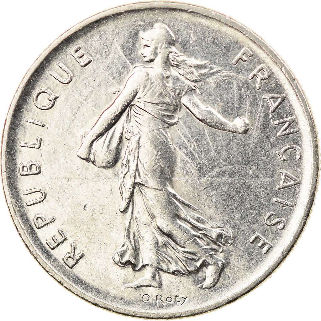 Coin, France, Semeuse, 5 Francs, 1992, Paris, MS(60-62), Nickel Clad