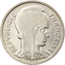 Coin, France, Bazor, 5 Francs, 1933, Paris, AU(55-58), Nickel, KM:887