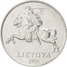 Coin, Lithuania, 5 Centai, 1991, MS(63), Aluminum, KM:87