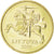 Moneta, Litwa, 10 Centu, 2008, MS(63), Mosiądz niklowy, KM:106