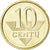 Moneta, Litwa, 10 Centu, 2008, MS(63), Mosiądz niklowy, KM:106