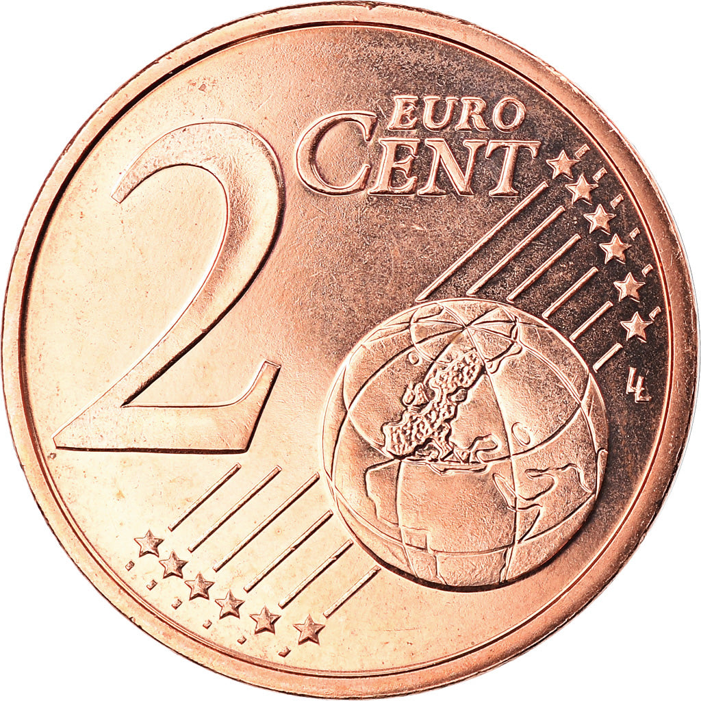 Frankrijk, 2 Euro Cent, 2011, Paris, BU, FDC, Copper Plated Steel, Gadoury:2