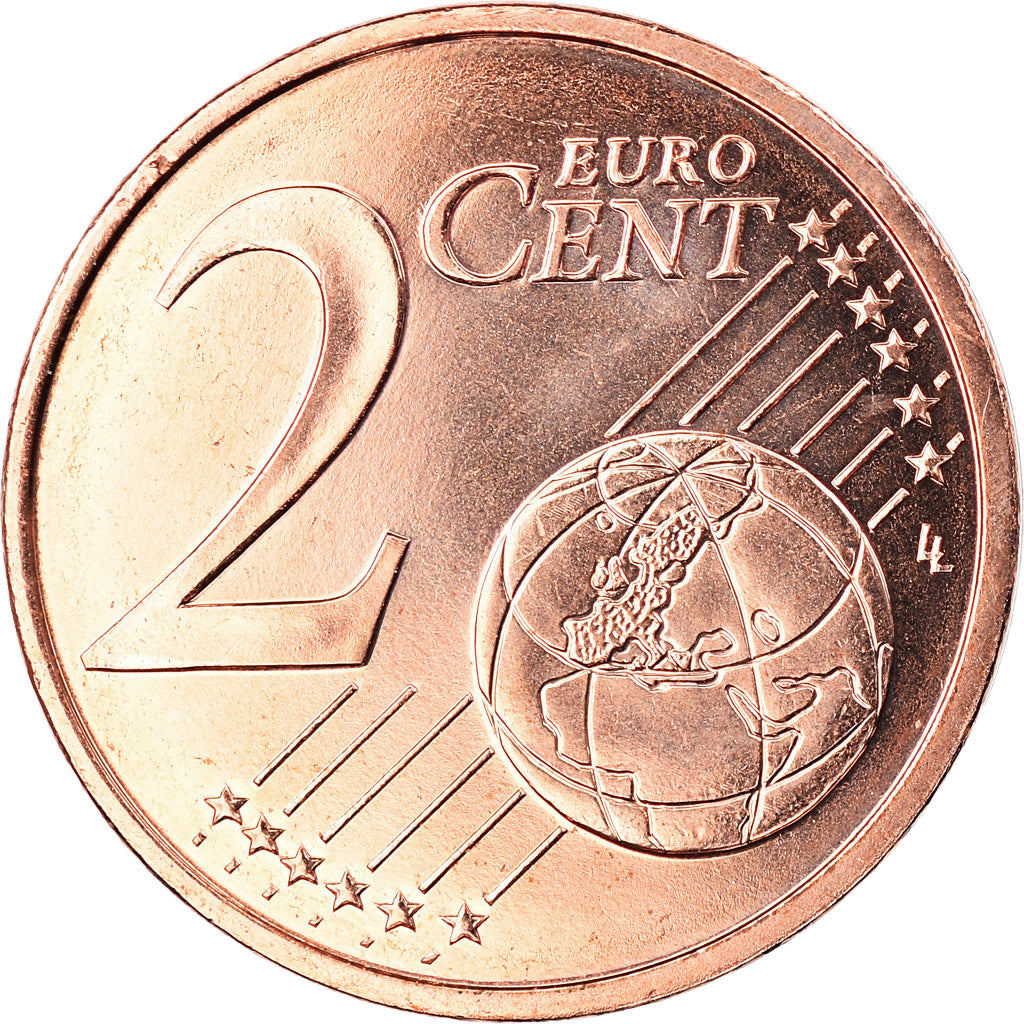 France, 2 Euro Cent, 2013, Paris, BU, MS(65-70), Copper Plated Steel, Gadoury:2