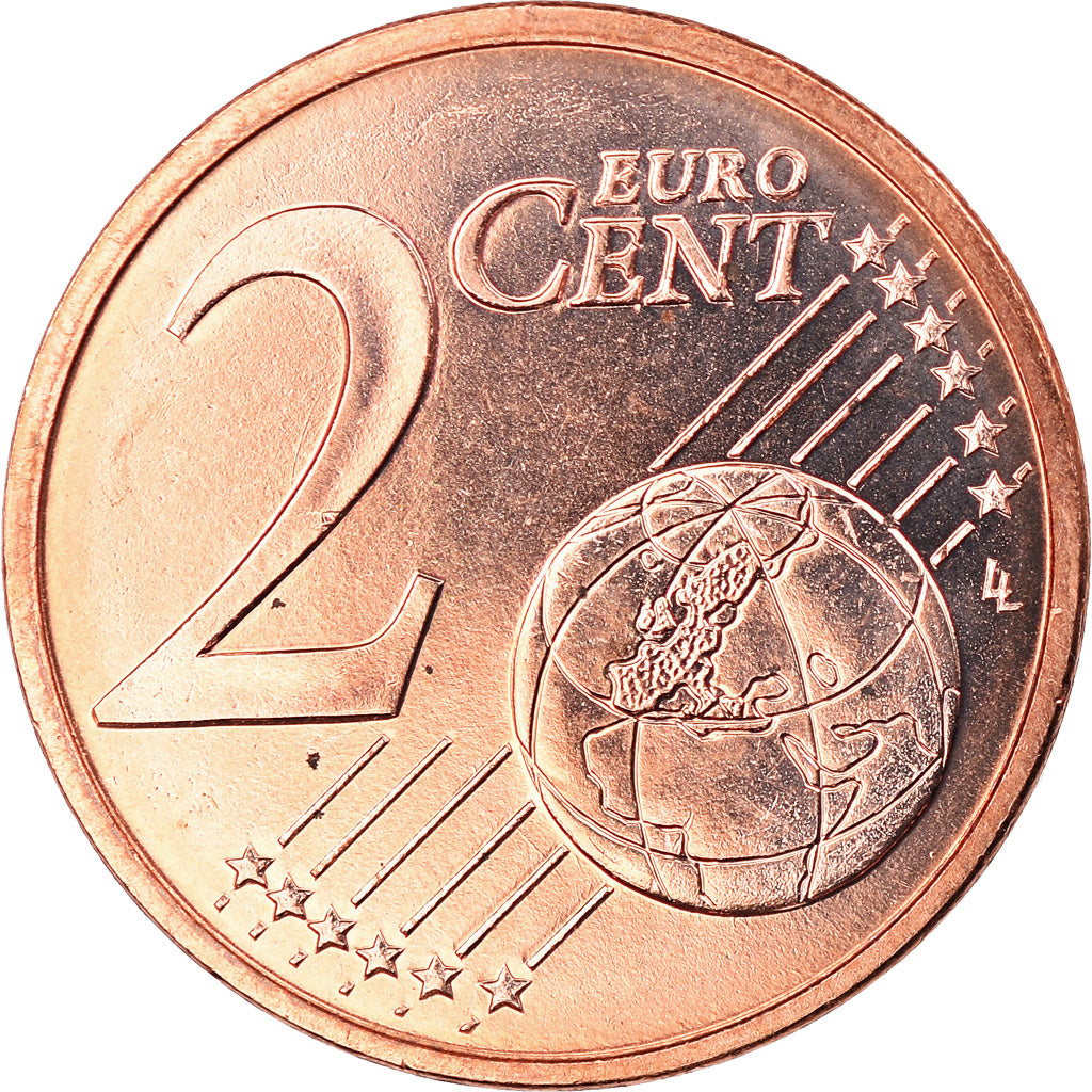 Frankrijk, 2 Euro Cent, 2006, Paris, BU, FDC, Copper Plated Steel, Gadoury:2