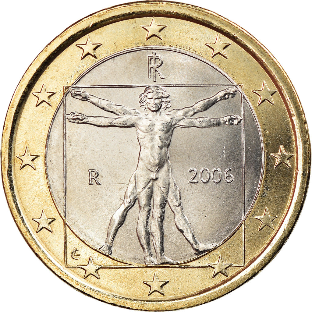 Italia, Euro, 2006, Rome, BU, FDC, Bi-metallico, KM:216