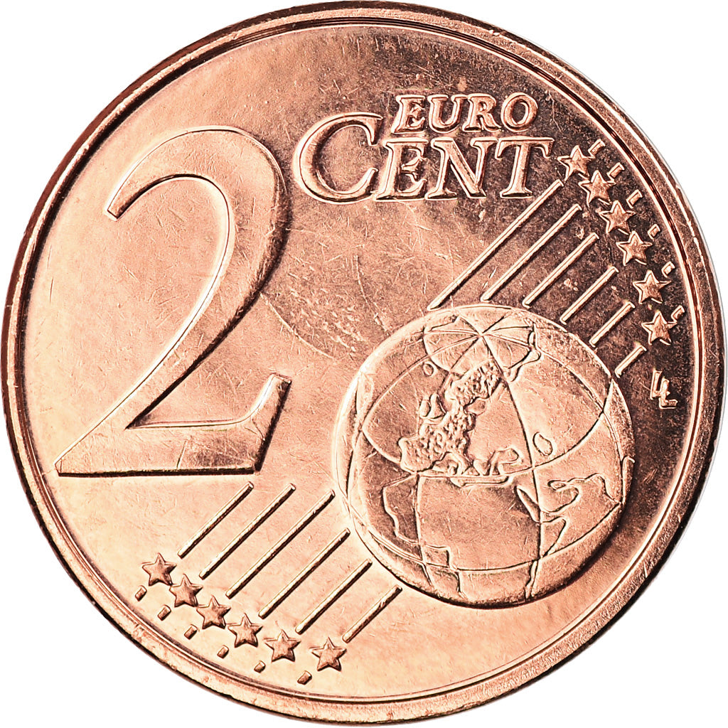 Belgio, 2 Euro Cent, 2004, Brussels, BU, FDC, Acciaio placcato rame, KM:225