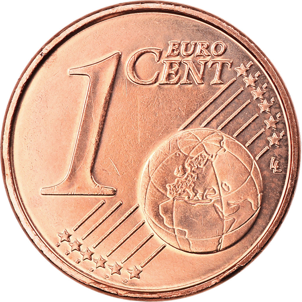België, Euro Cent, 2004, Brussels, BU, FDC, Copper Plated Steel, KM:224